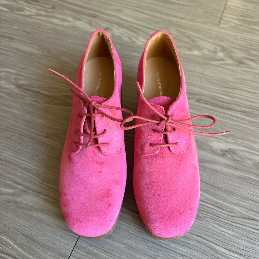 Intentionally Blank | Pink Albany Platform Loafers Size 38 / 7 - Picture 4 of 4